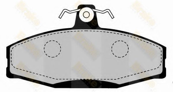 Brake ENGINEERING PA1608