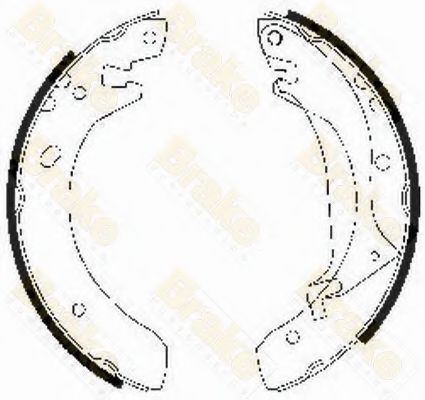 Brake ENGINEERING SH2506