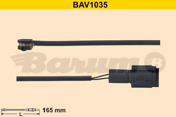 BAV1035 BARUM Сигнализатор, износ тормозных колодок