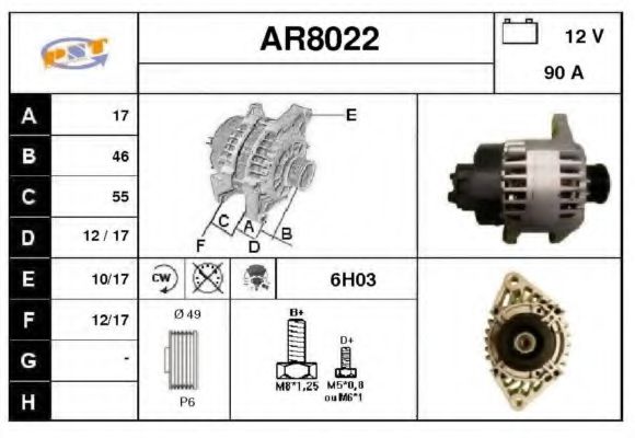 SNRA AR8022