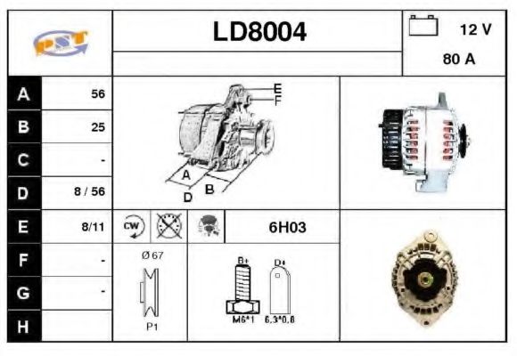 SNRA LD8004
