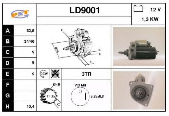 LD9001 SNRA Стартер
