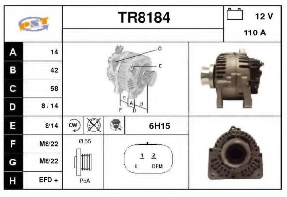 SNRA TR8184