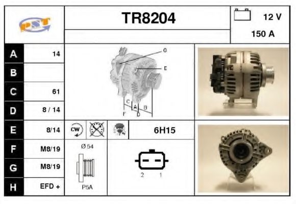 SNRA TR8204