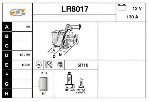 SNRA LR8017