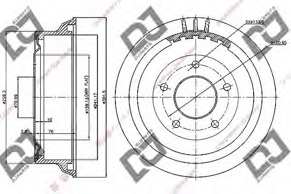 DJ PARTS BR1001