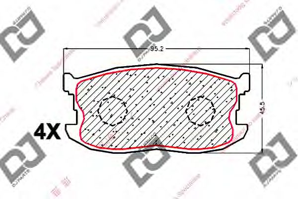 DJ PARTS BP1716