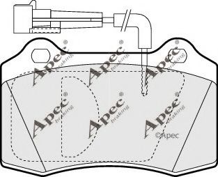 APEC braking PAD1007