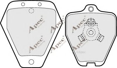 APEC braking PAD1027
