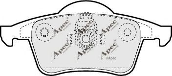APEC braking PAD1071
