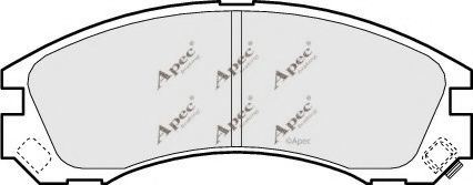 APEC braking PAD1091