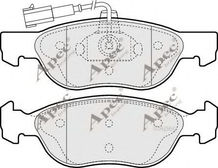 APEC braking PAD1115
