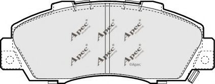APEC braking PAD1136