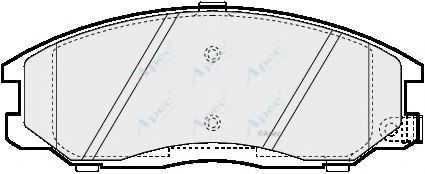 APEC braking PAD1163