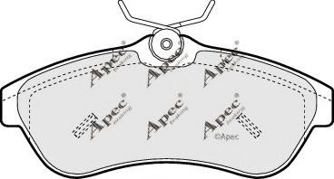 APEC braking PAD1250