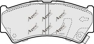 APEC braking PAD1258