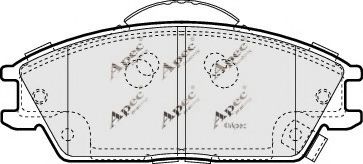 APEC braking PAD1310