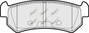 APEC braking PAD1329