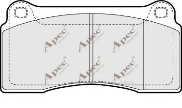 APEC braking PAD1342