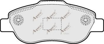 APEC braking PAD1413