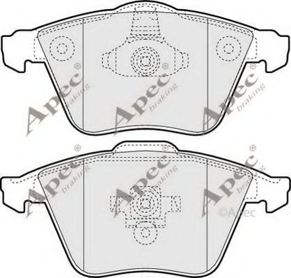 APEC braking PAD1420