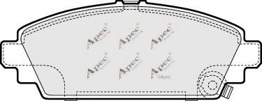 APEC braking PAD1435