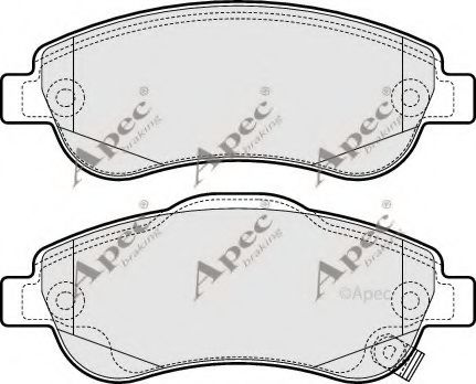 APEC braking PAD1582