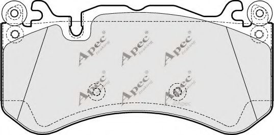 APEC braking PAD1616