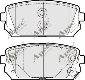 APEC braking PAD1618