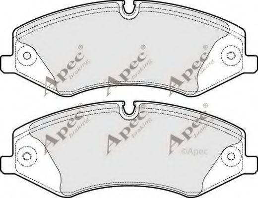 APEC braking PAD1730