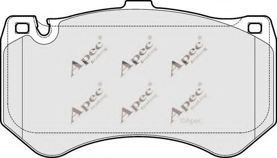 APEC braking PAD1820