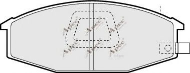 APEC braking PAD413