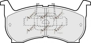 APEC braking PAD418