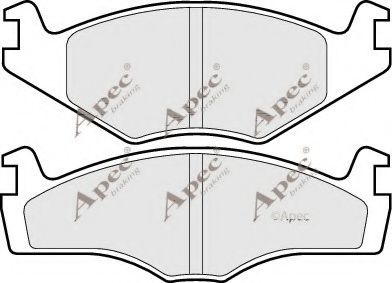 APEC braking PAD438