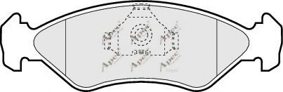APEC braking PAD561