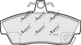 APEC braking PAD657