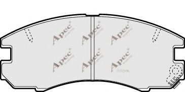 APEC braking PAD745