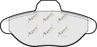 APEC braking PAD796