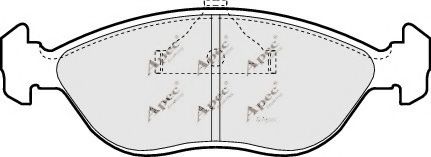 APEC braking PAD832
