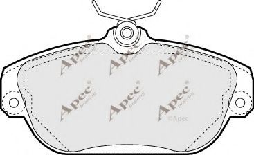 APEC braking PAD843