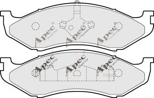APEC braking PAD852