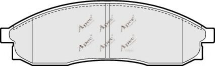 APEC braking PAD885