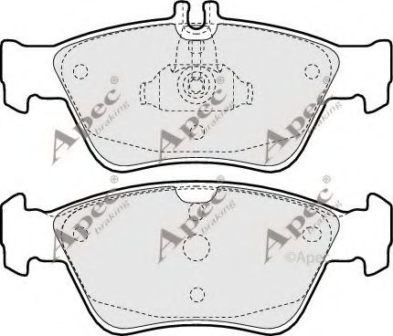 APEC braking PAD886