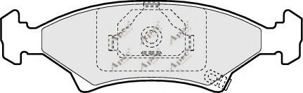 APEC braking PAD922