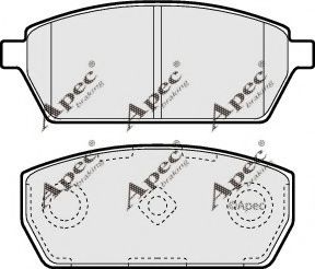 APEC braking PAD968
