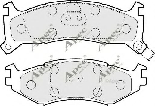 APEC braking PAD979