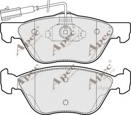 APEC braking PAD987