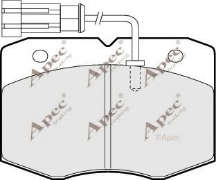 APEC braking PAD1057