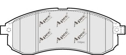 APEC braking PAD1405