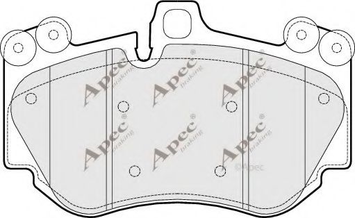 APEC braking PAD1483